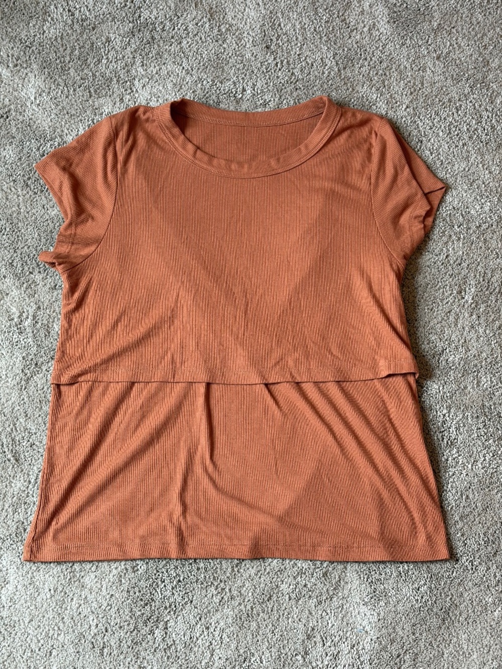 Latched Mama Ribbed Nursing Shirt